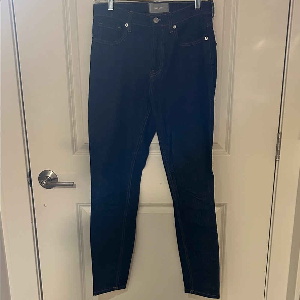 Everlane Women's Dark Blue Skinny Jeans